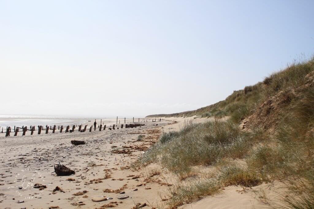 Coastal Defences near Spurn Lighthouse at Spurn Point by Life with Holly