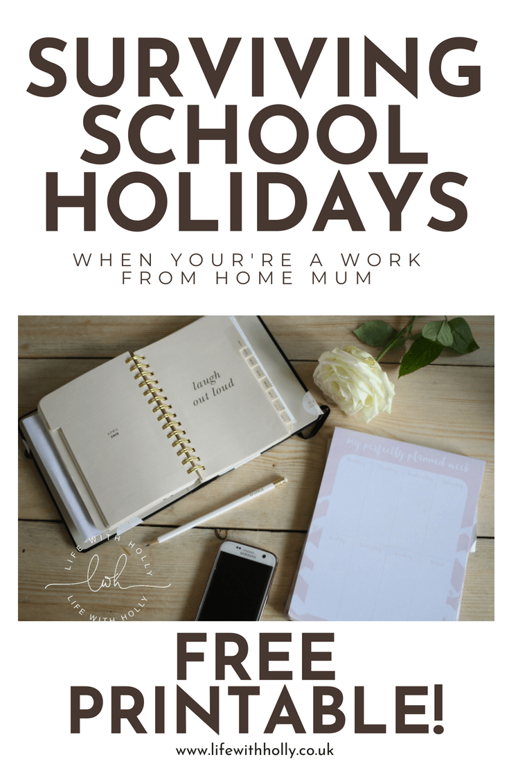 Surviving School Holidays 5 Tips  from a Work  from Home  