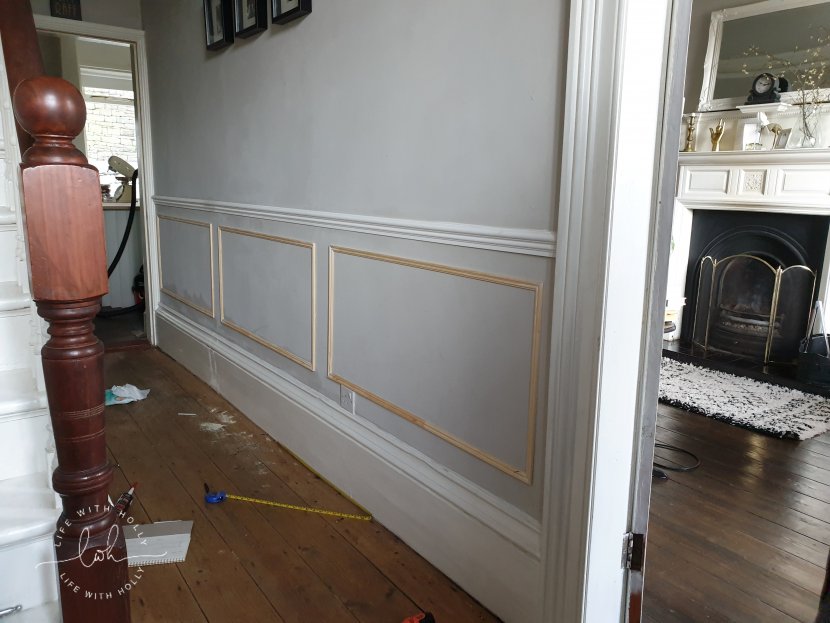 How to Panel a Victorian Hallway (An Easy Tutorial!) - Life with Holly