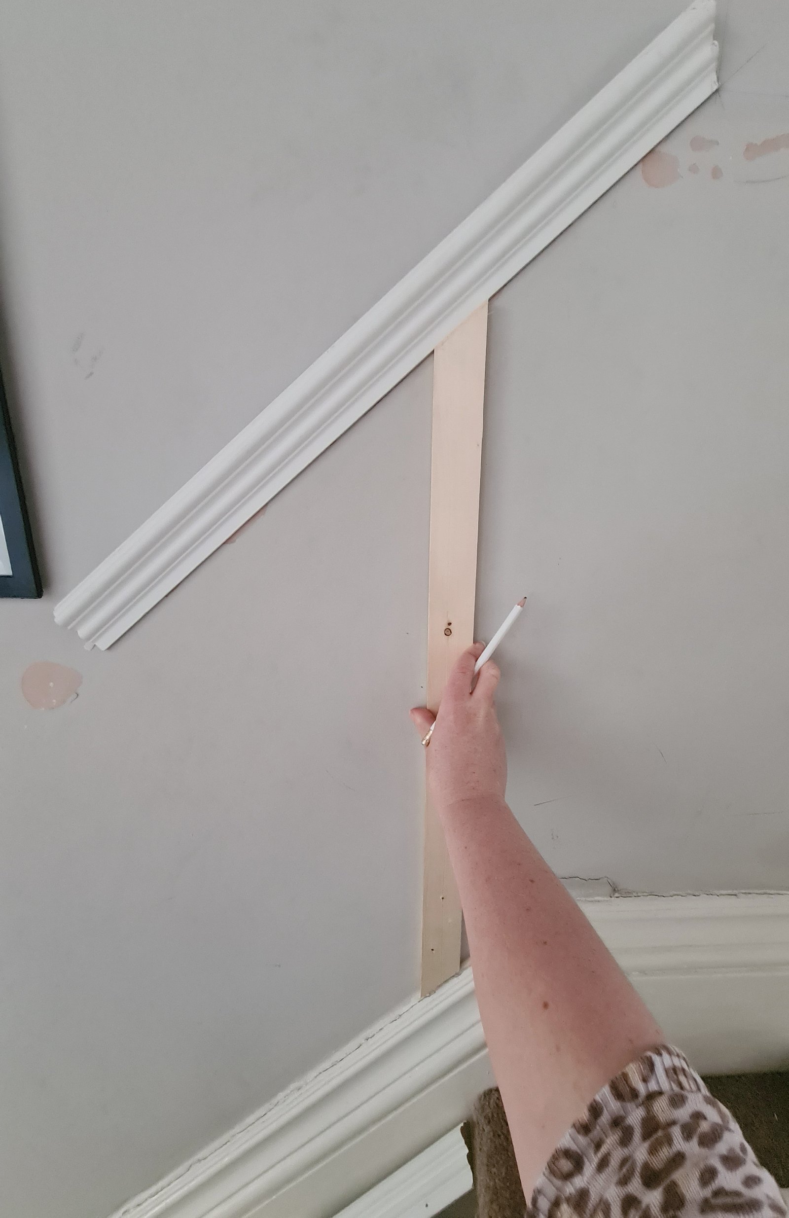 Easy Hallway Panelling DIY | 136 Home