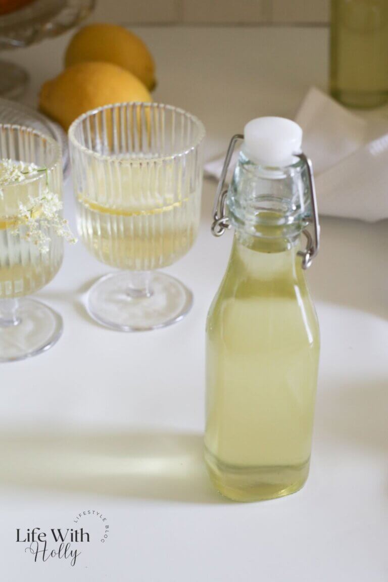 Elderflower syrup