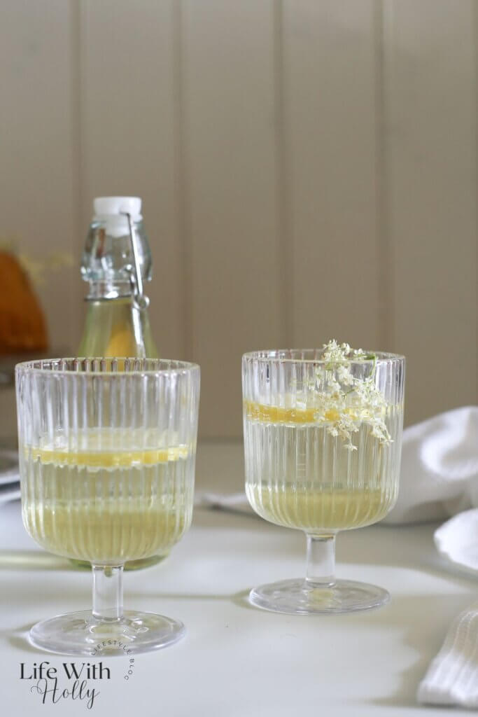 Elderflower syrup