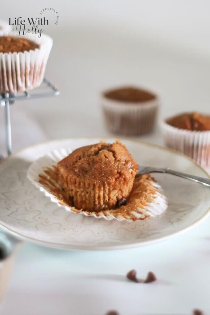 banana chocolate chip muffins