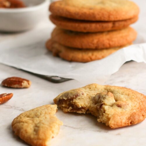 Maple pecan cookies