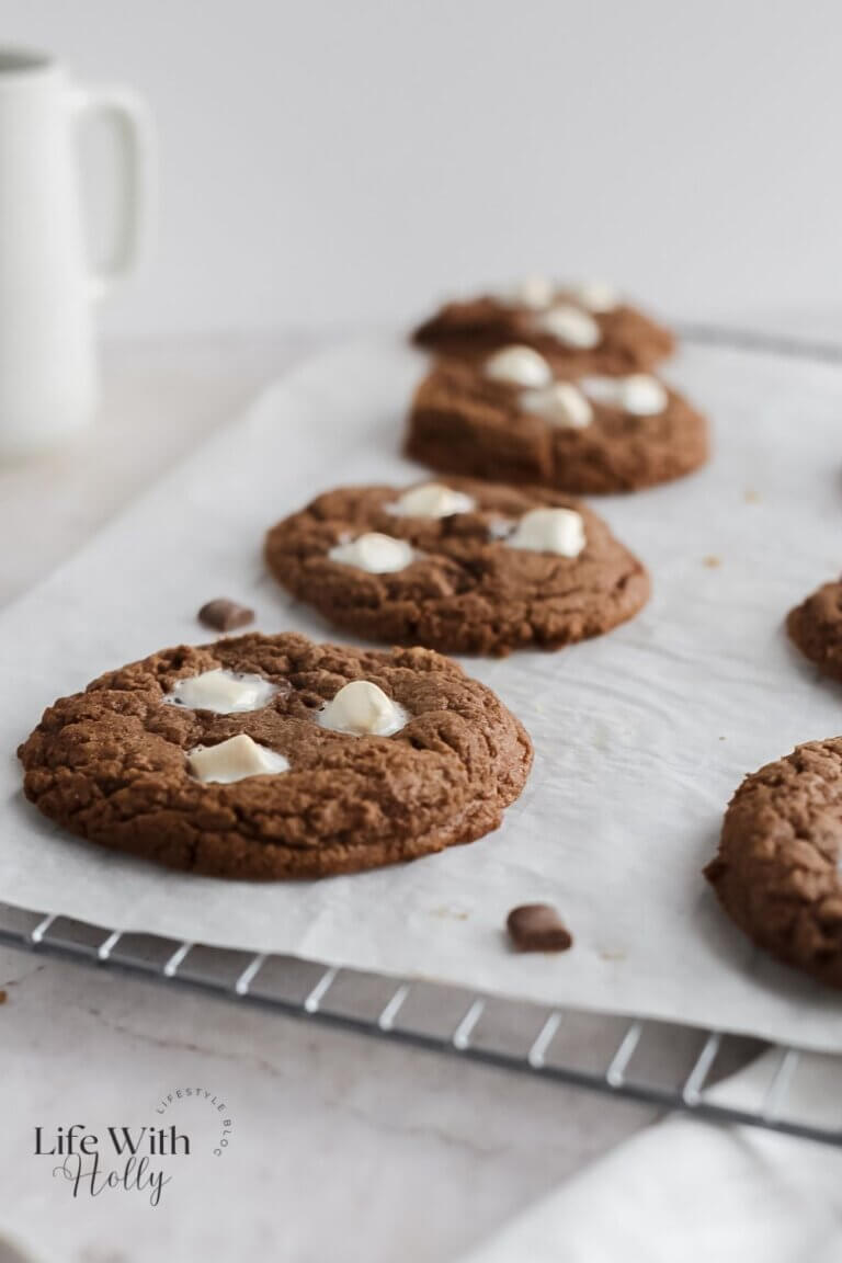 Hot chocolate cookies