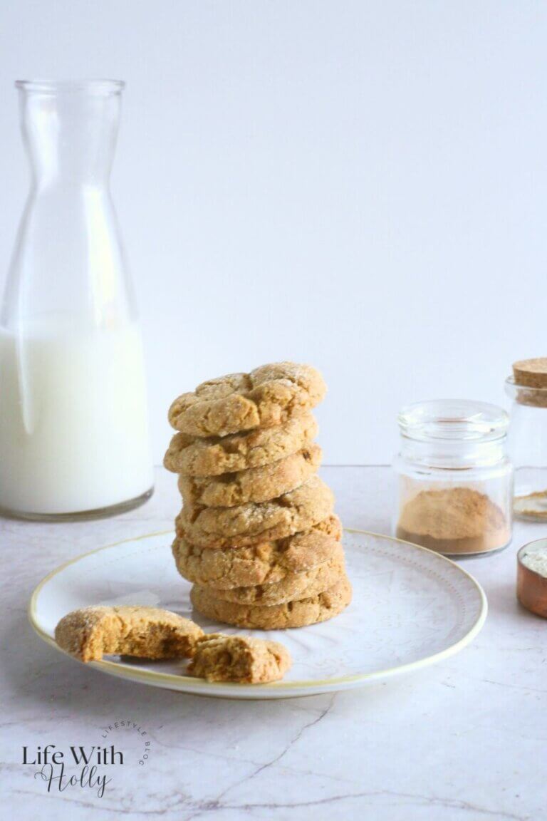 Ginger molasses cookies