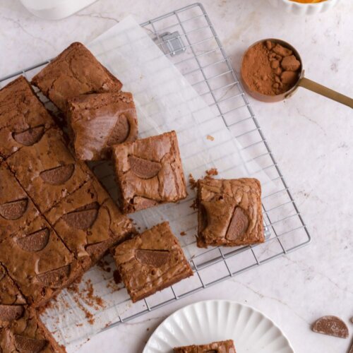 Easy Chocolate Orange Brownies