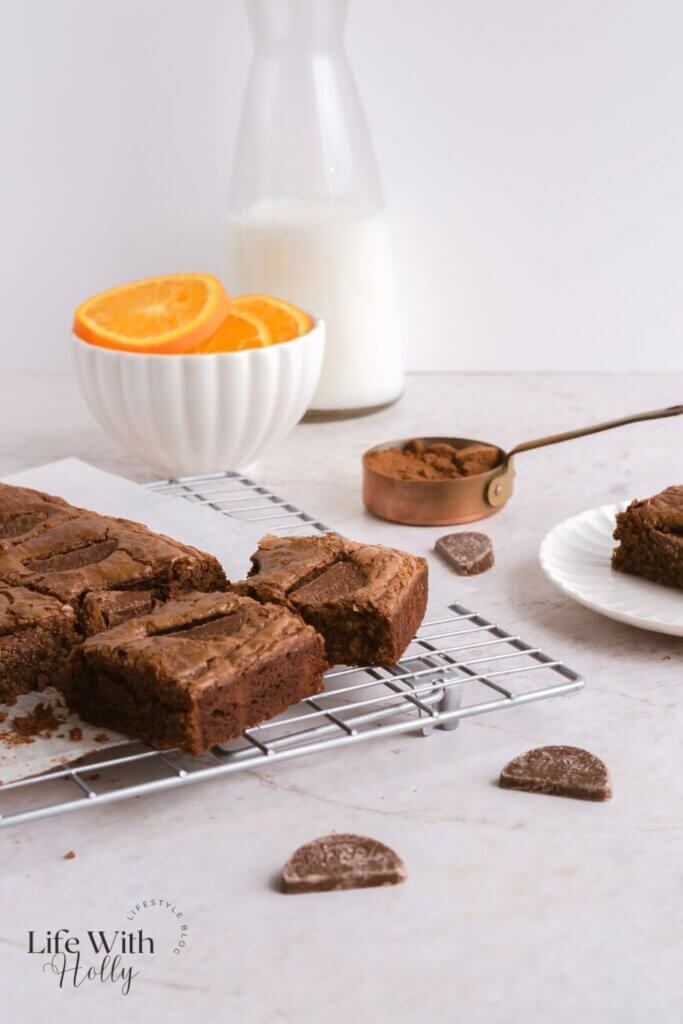 Easy Chocolate Orange Brownies