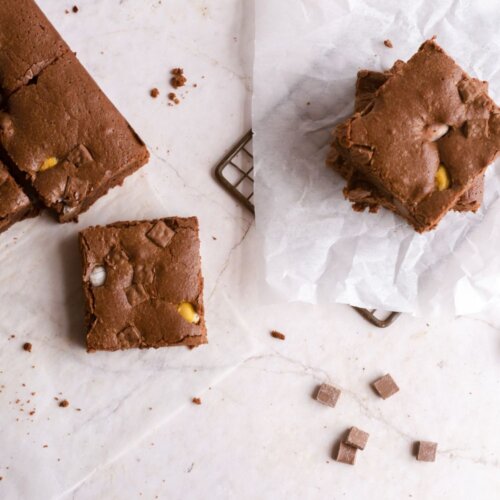 Easy Mini Egg Brownies - Easter Baking Ideas