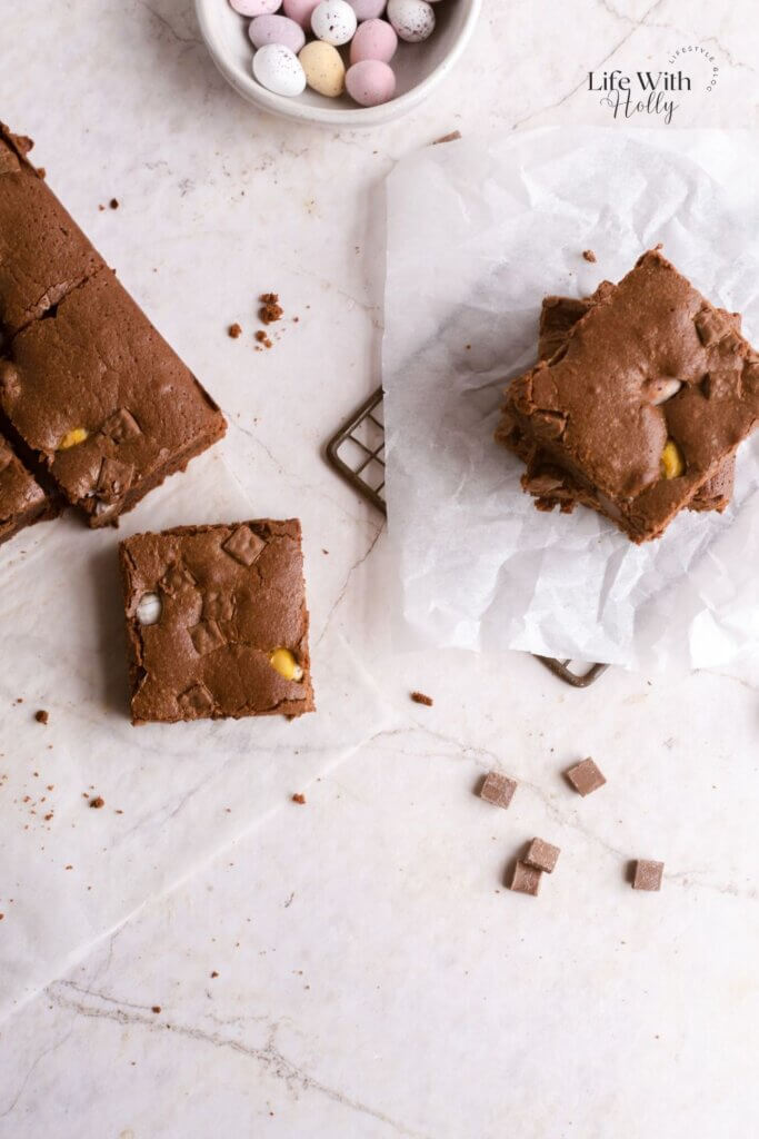 Easy Mini Egg Brownies - Easter Baking Ideas