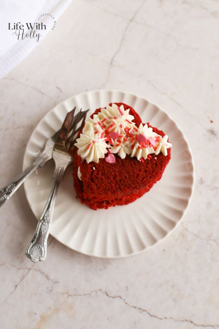 Red Velvet Mini Cakes - Heart Shaped Cakes for Valentines Day
