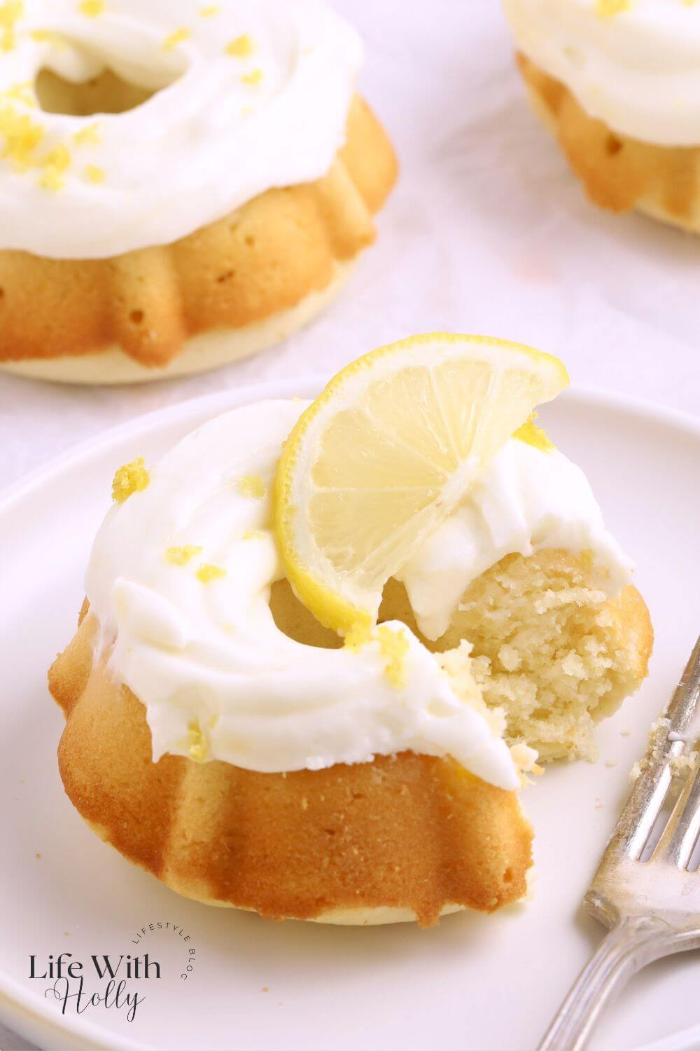 Mini Lemon Bundt Cakes - Life with Holly