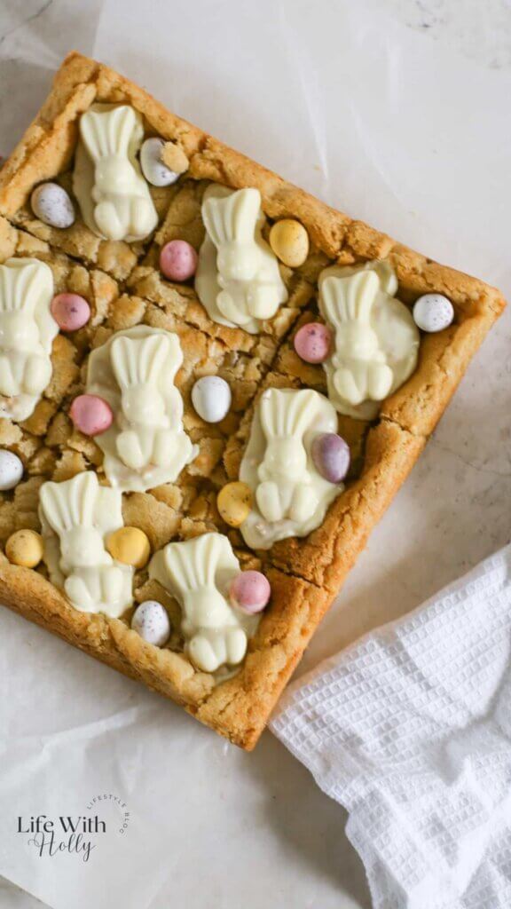 Easter Mini Egg cookie bar