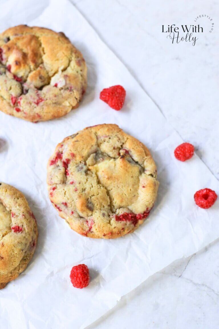 Raspberry Cheesecake Cookies