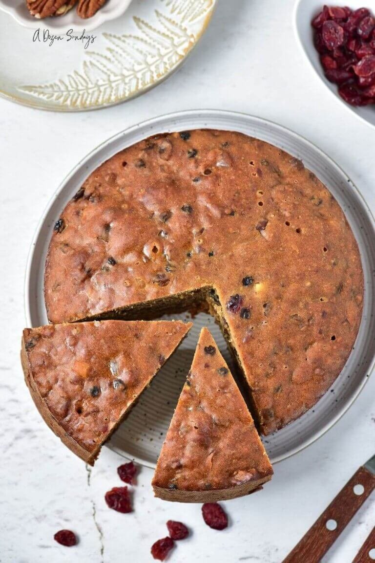 Simple Fruit Cake Recipe