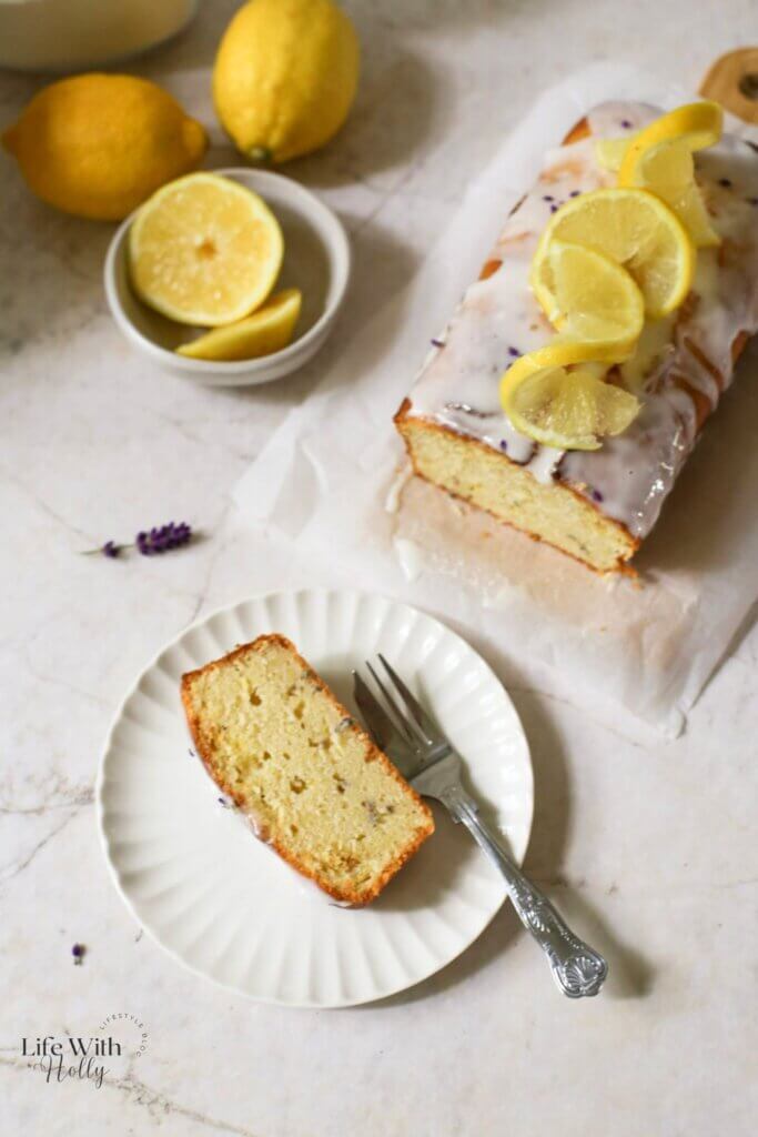Lemon Lavender Loaf Cake