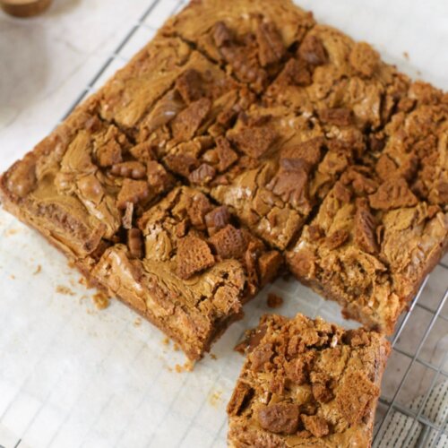 Biscoff Brownies