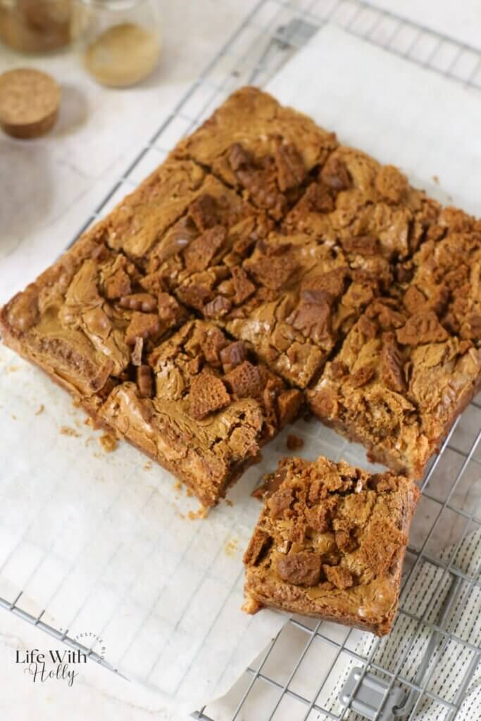 Biscoff Brownies