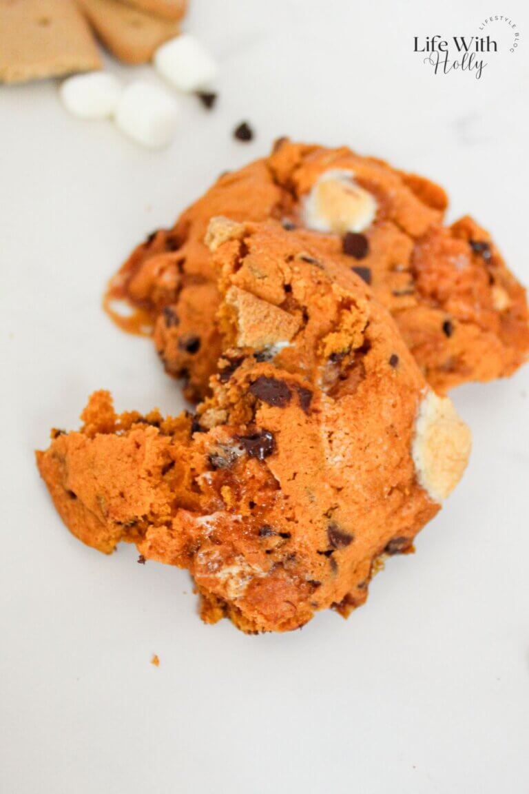 Pumpkin Spice S'Mores Cookies