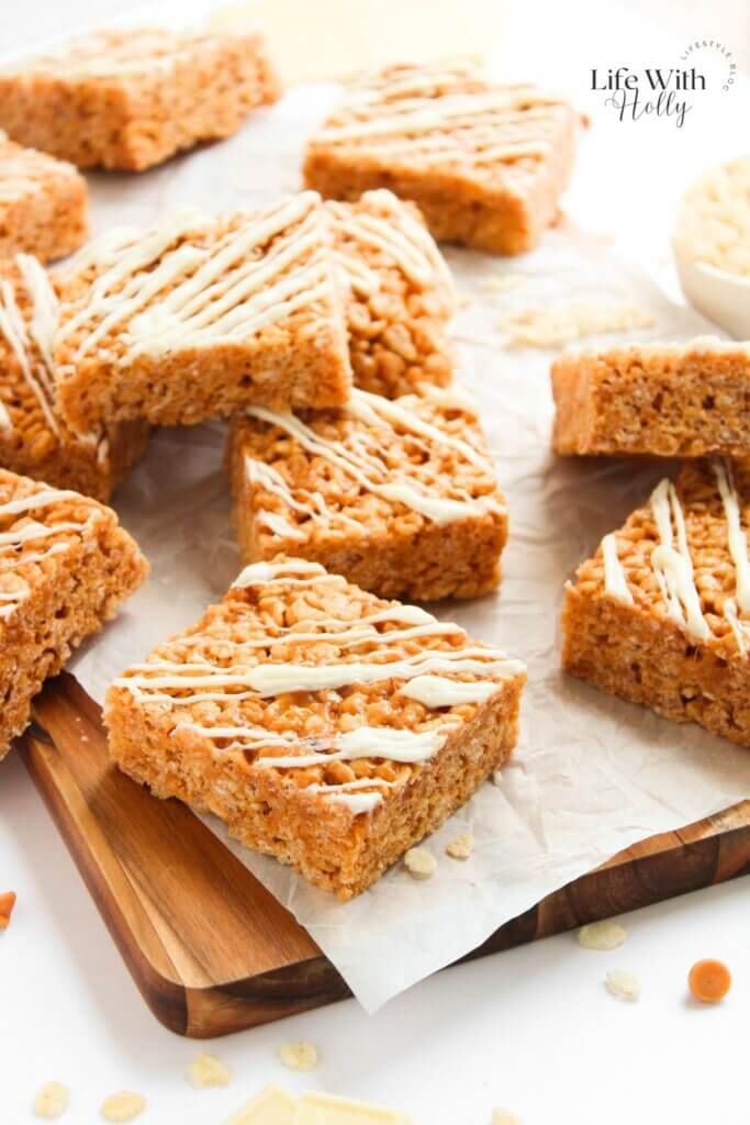 Easy Butterscotch Rice Krispy Treats