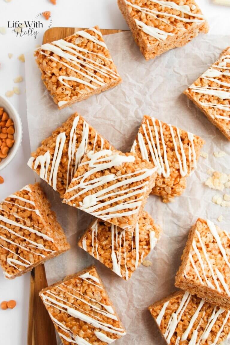 Easy Butterscotch Rice Krispy Treats