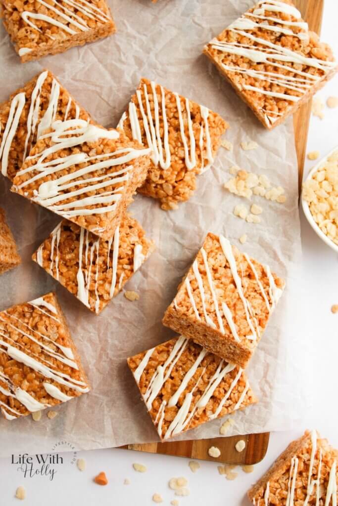 Easy Butterscotch Rice Krispy Treats