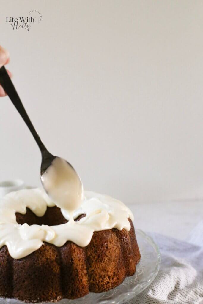 Simple Halloween Bundt Cake