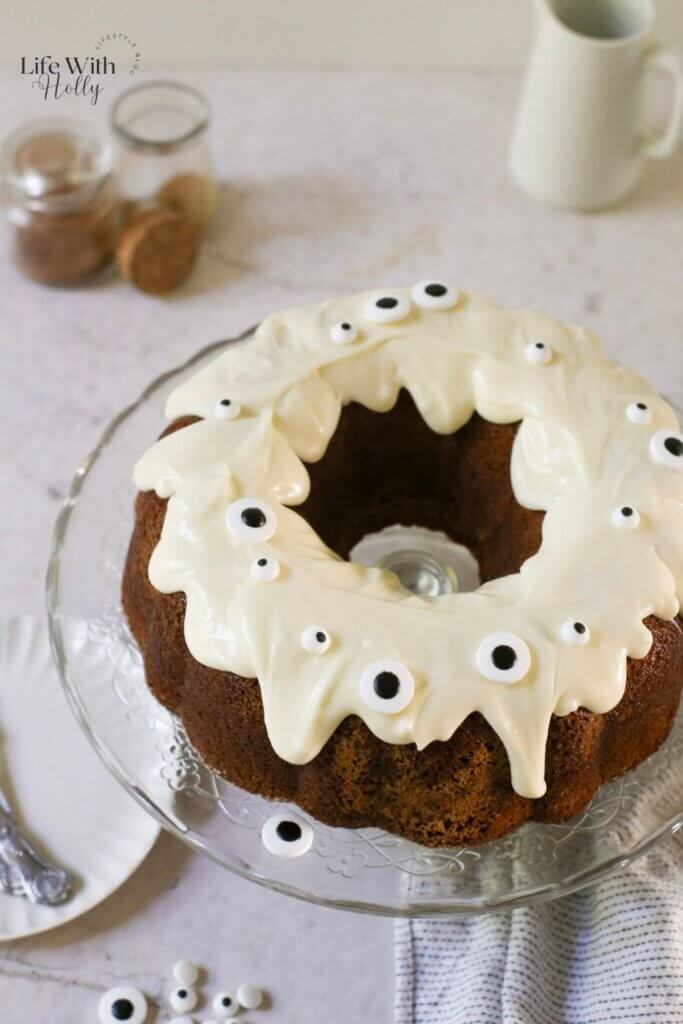 Simple Halloween Bundt Cake