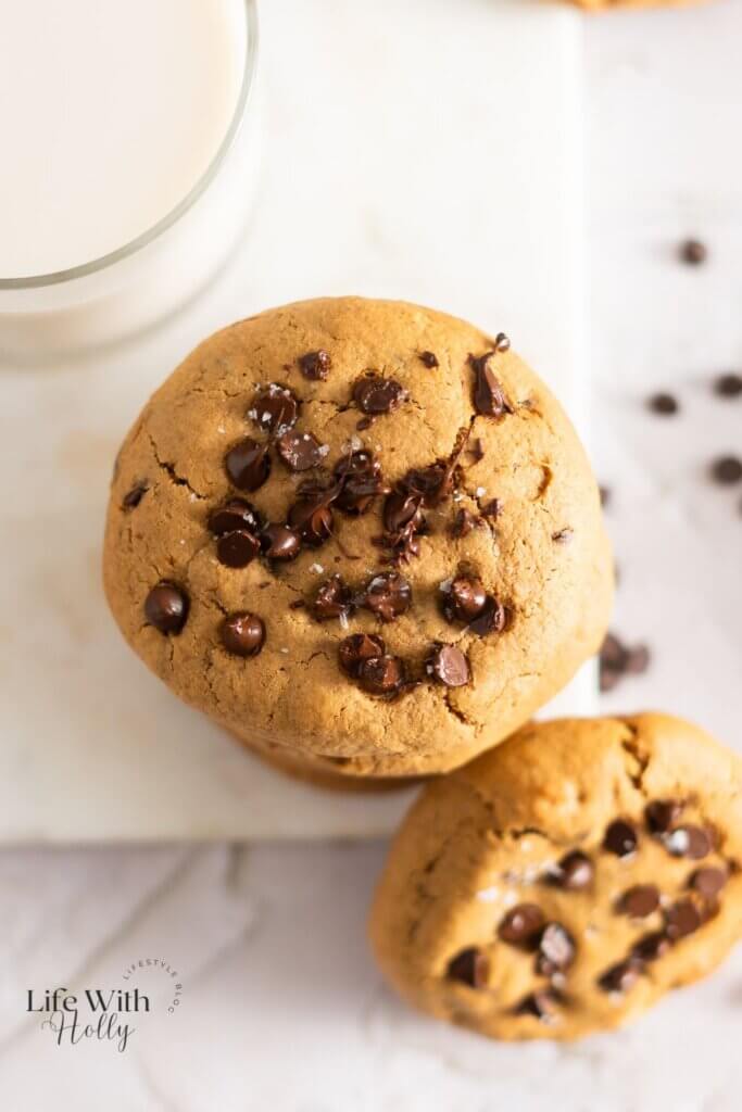 Gluten Free High Protein Walnut Chocolate Chip Cookies