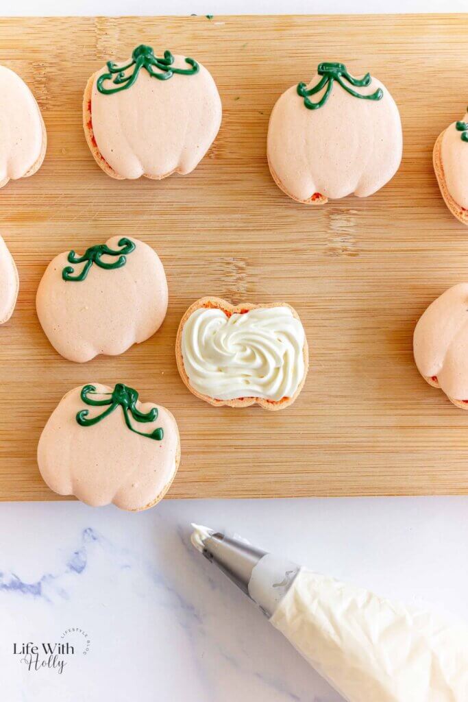 Pumpkin Macarons