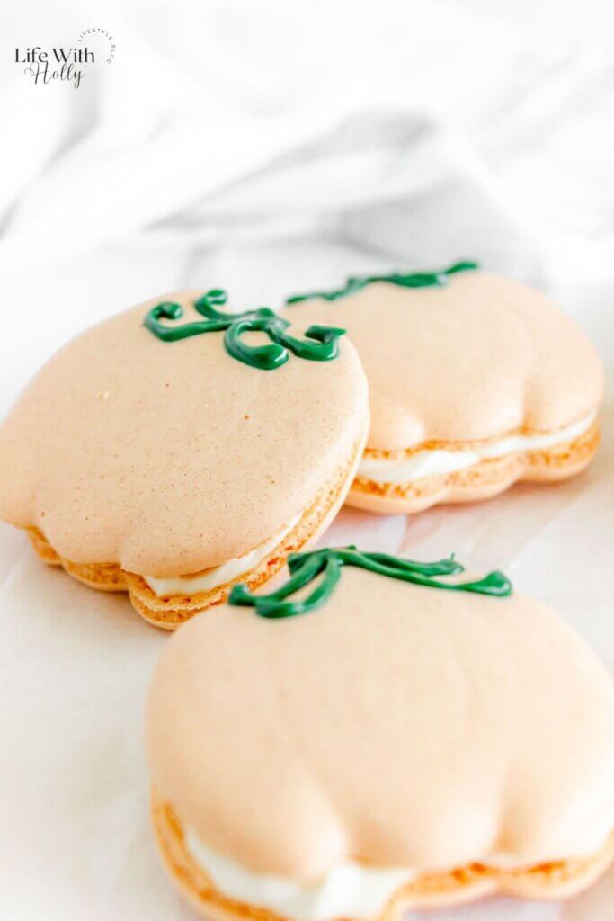 Pumpkin Macarons