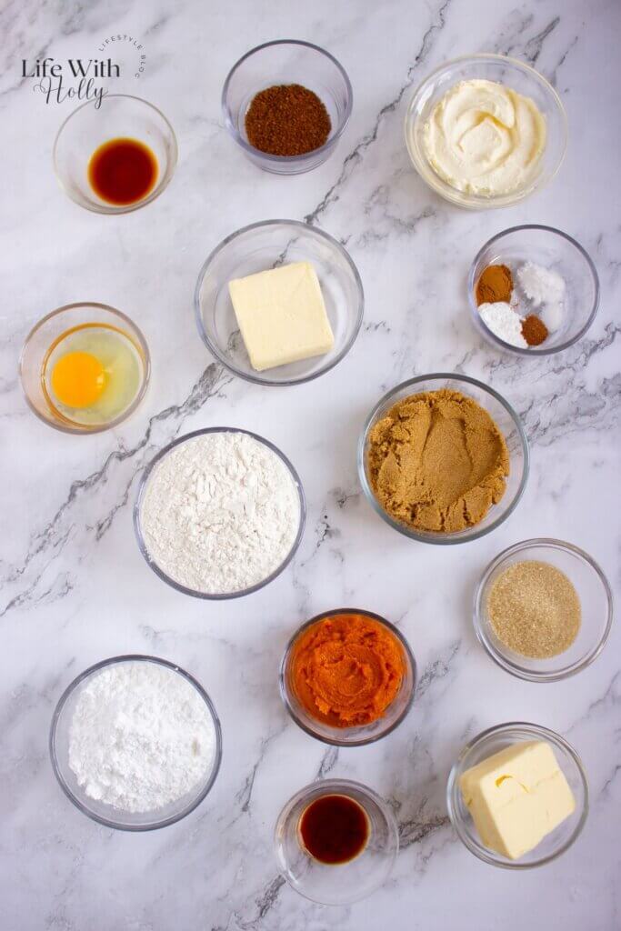 Pumpkin tiramisu cookies ingredients