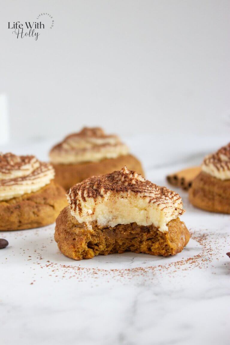 Pumpkin tiramisu cookies