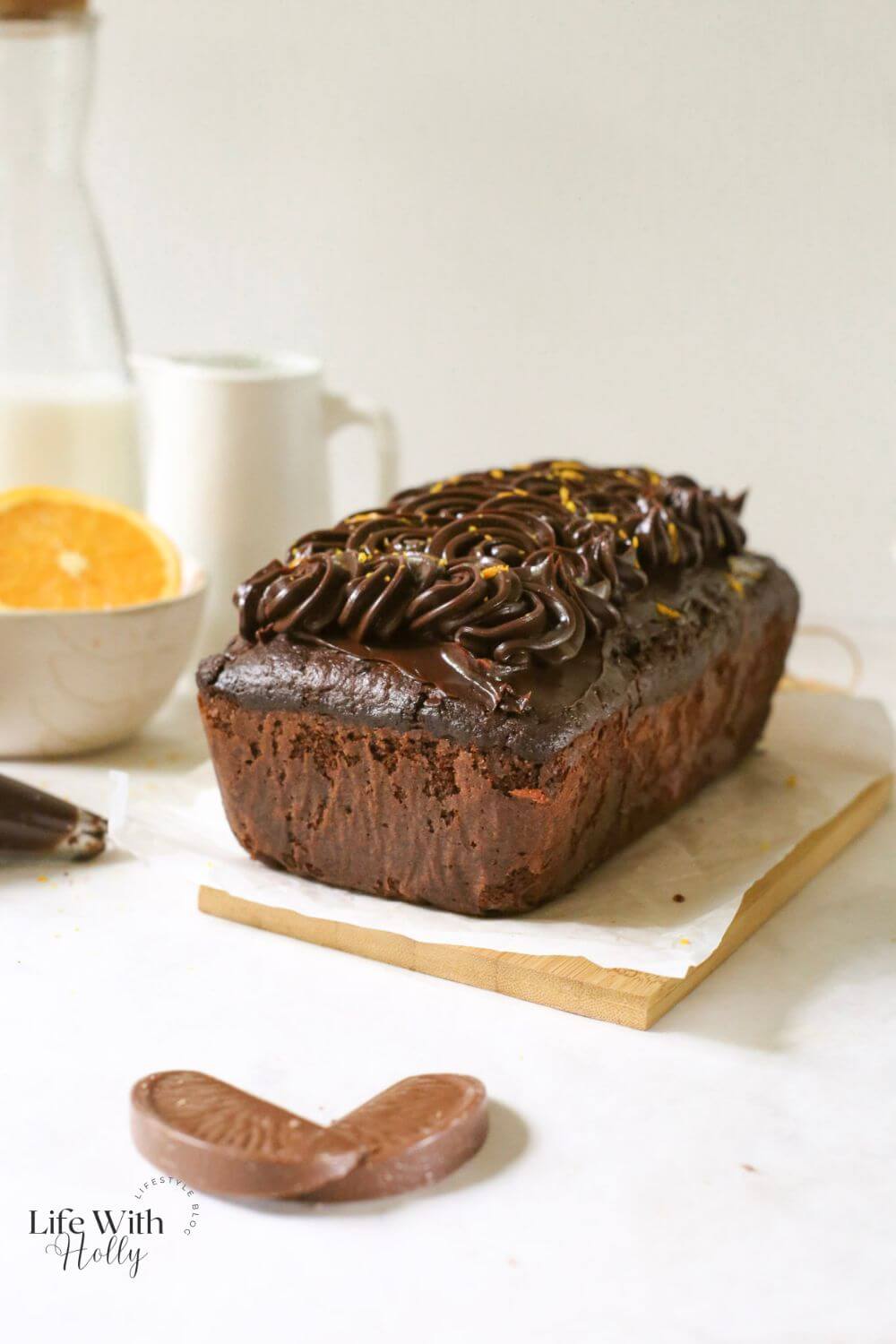 Chocolate Orange Loaf Cake