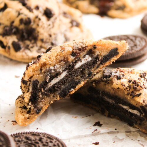 Oreo Stuffed Cookies
