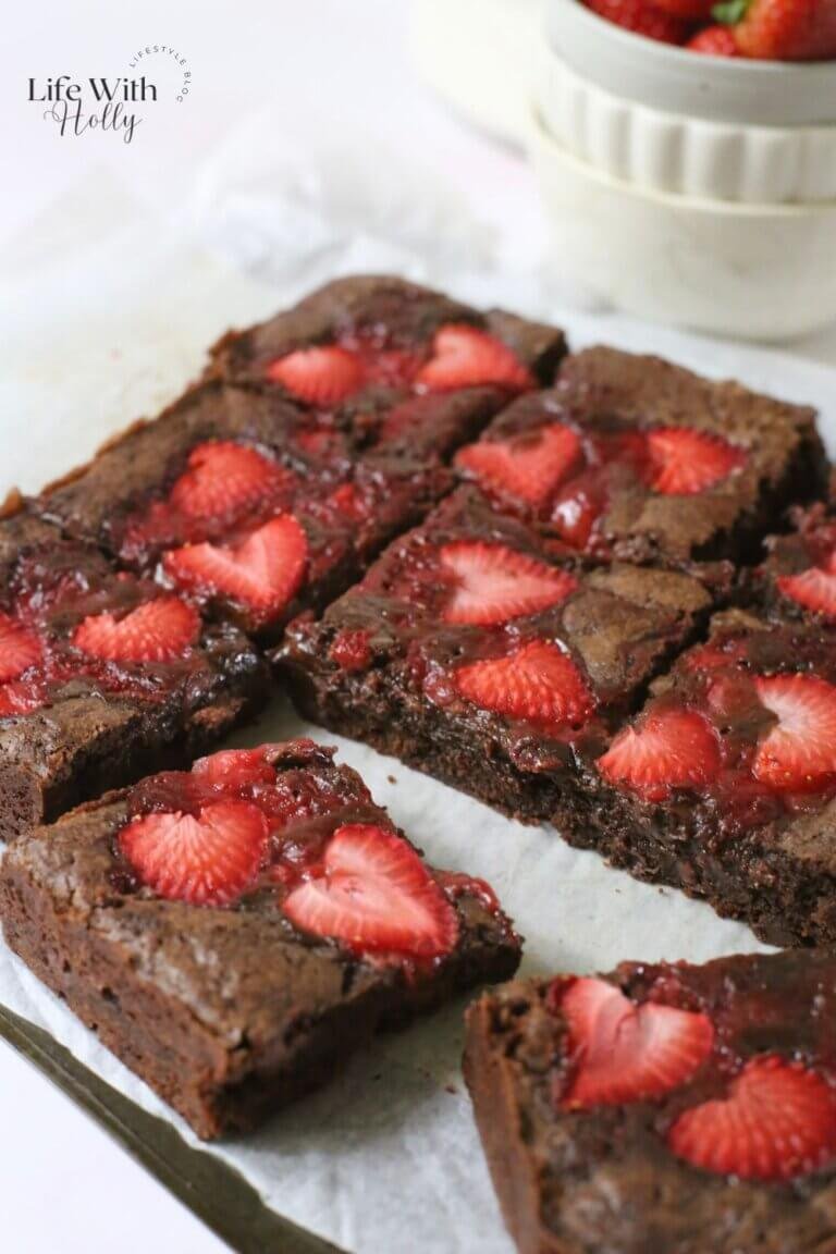 Strawberry Brownies