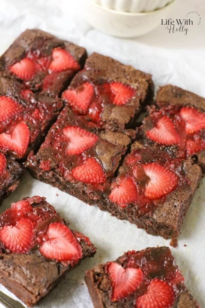 Strawberry Brownies