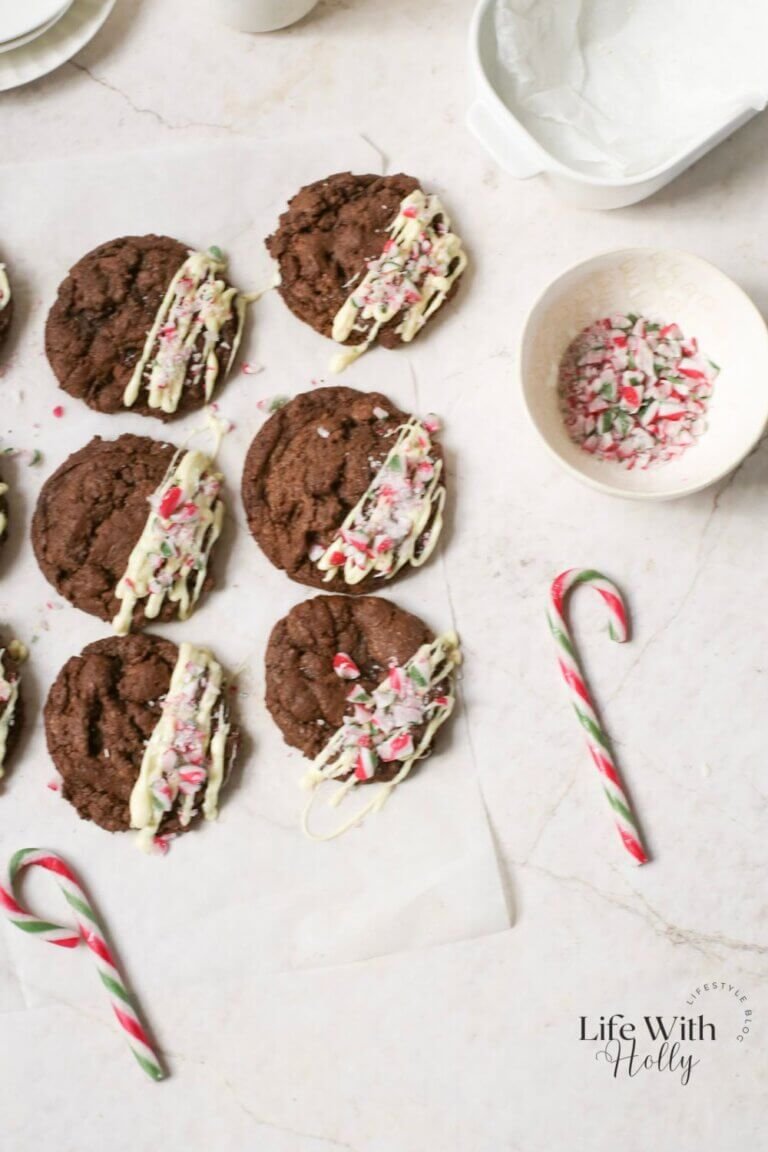 Chocolate Peppermint Cookies