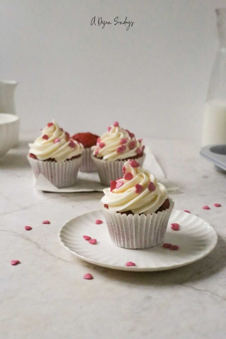 Red Velvet Cupcakes for Valentine’s Day