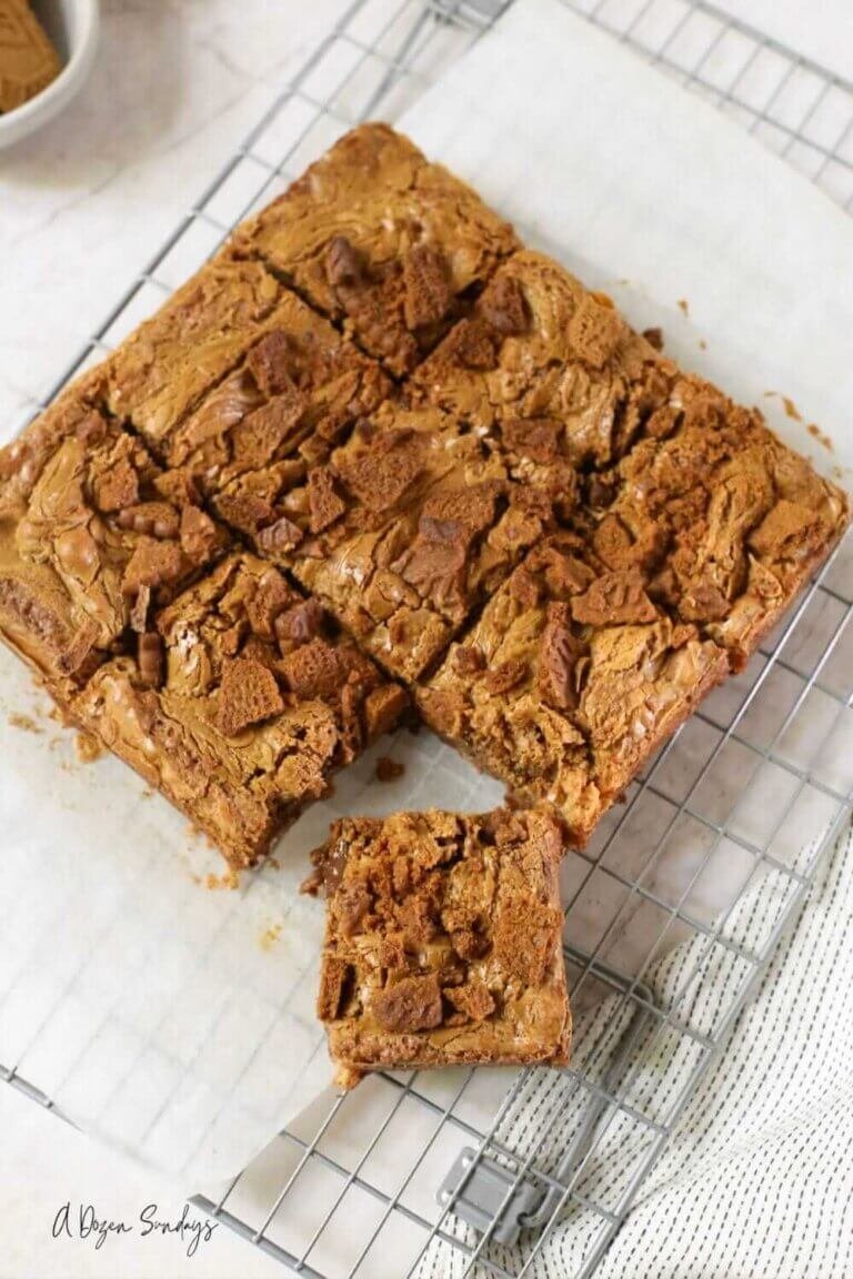 Biscoff Brownies