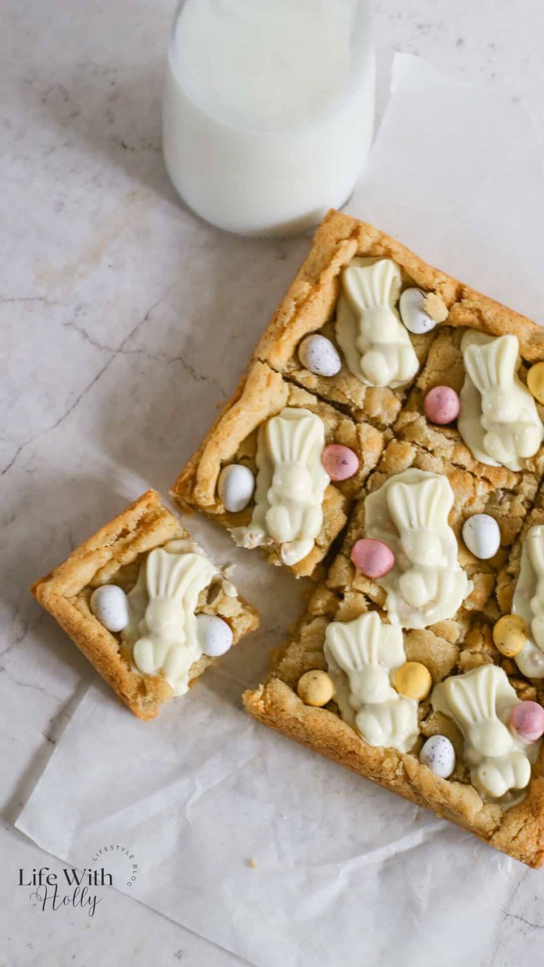 Easter Mini Egg Cookie Bars