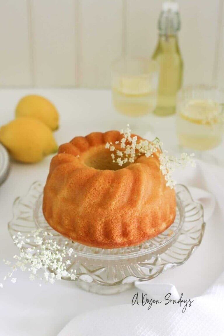 Lemon Elderflower Cake Recipe