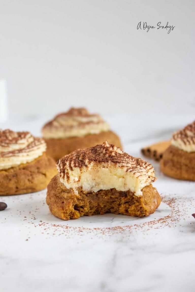 Pumpkin Tiramisu Cookies