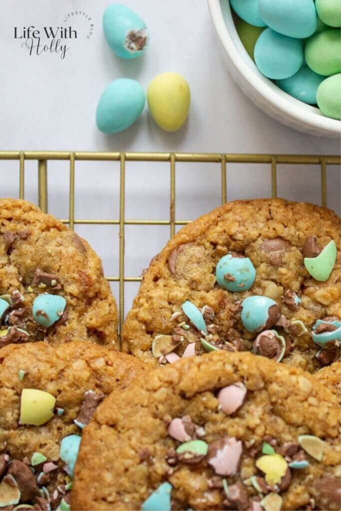 Easter Chocolate Pecan Cookies