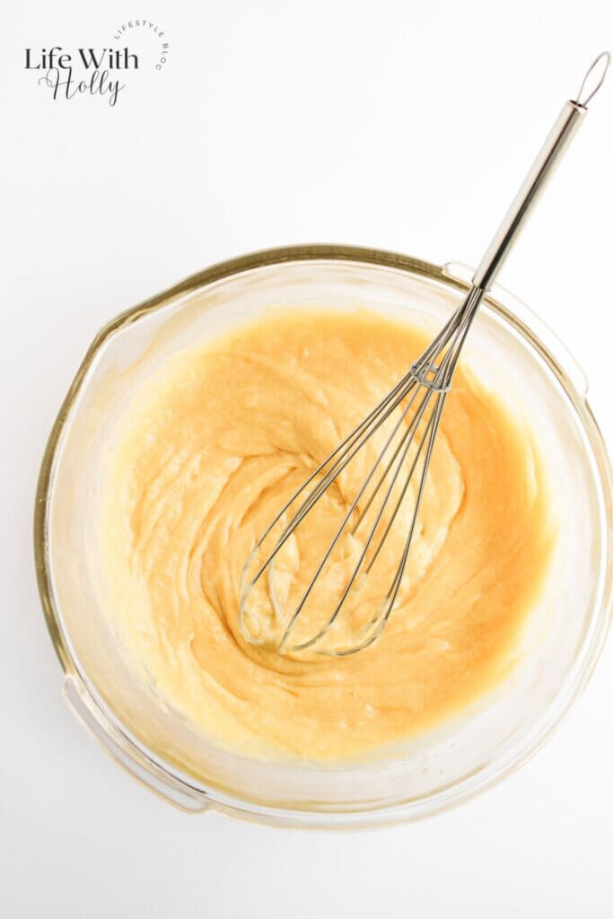 Funfetti stuffed cookies process