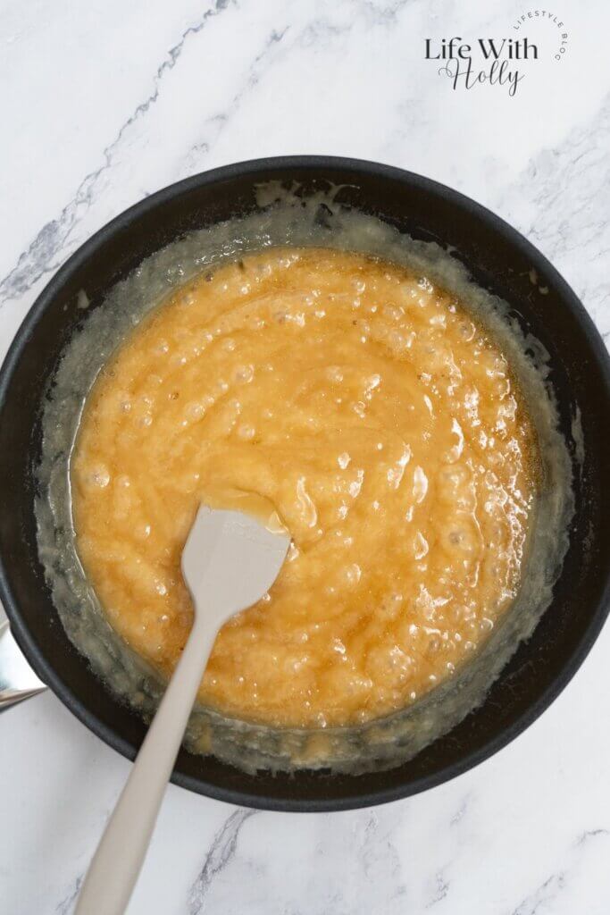 Making salted toffee
